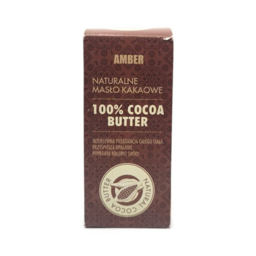Amber: masło kakaowe w sztyfcie 100 g - nawilżenie i regeneracja skóry