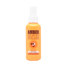 Amber: olejek do opalania w sprayu 120 ml - przyspiesza opalanie i chroni skórę