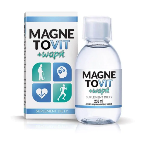 Magnetovit magnez + wapń 250 ml